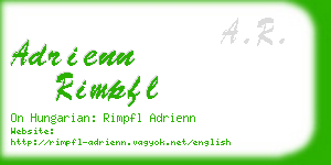 adrienn rimpfl business card